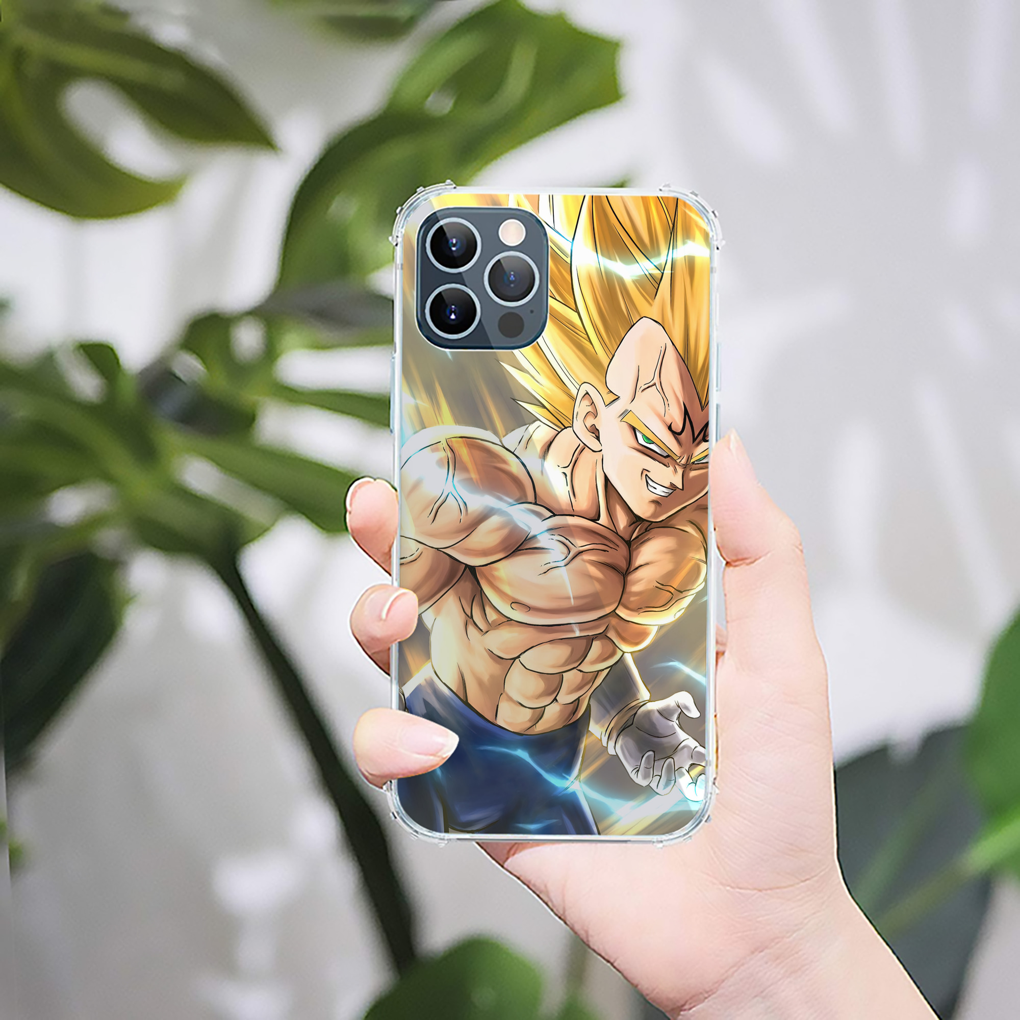 （画像用） ドラゴンボール DRAGON BALL 【iPhone 12シリーズ対応】透明スマホケース（クリアソフトケース）